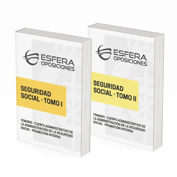 Portada del Temario Completo Administrativo de la Seguridad Social (Promoción interna)