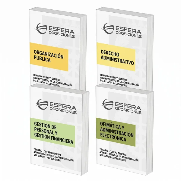Portada del Temario Completo en PDF Administrativo del Estado (Acceso libre)