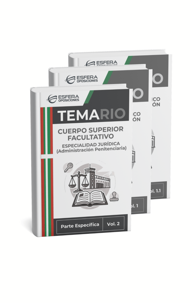 Temario Completo Cuerpo Superior Facultativo Especialidad jurídica de la Administración Penitenciaria (Pais Vasco)