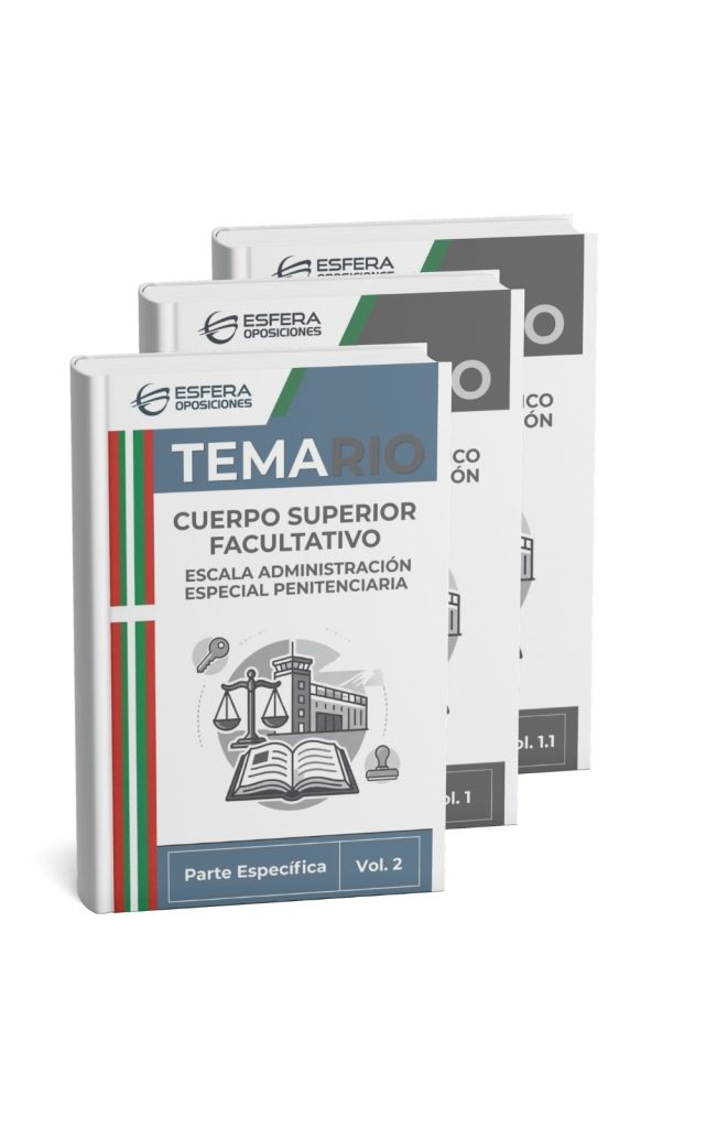 Temario Completo Cuerpo Superior Facultativo Escala Administración Especial Penitenciaria (Pais Vasco)