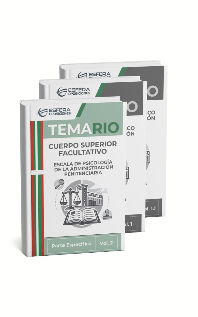Temario Completo Cuerpo Superior Facultativo Escala Psicología de la Administración Penitenciaria (Pais Vasco)
