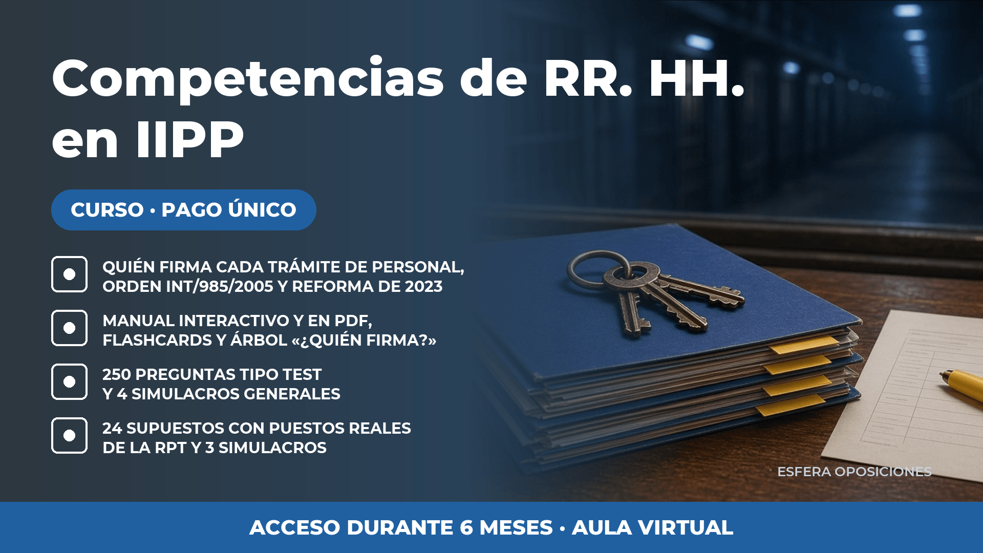 Curso Competencias de RR. HH. en Instituciones Penitenciarias